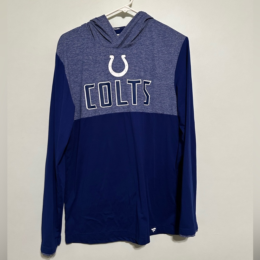 Fanatics Indianapolis Colts Lightweight Hoodie (Medium)